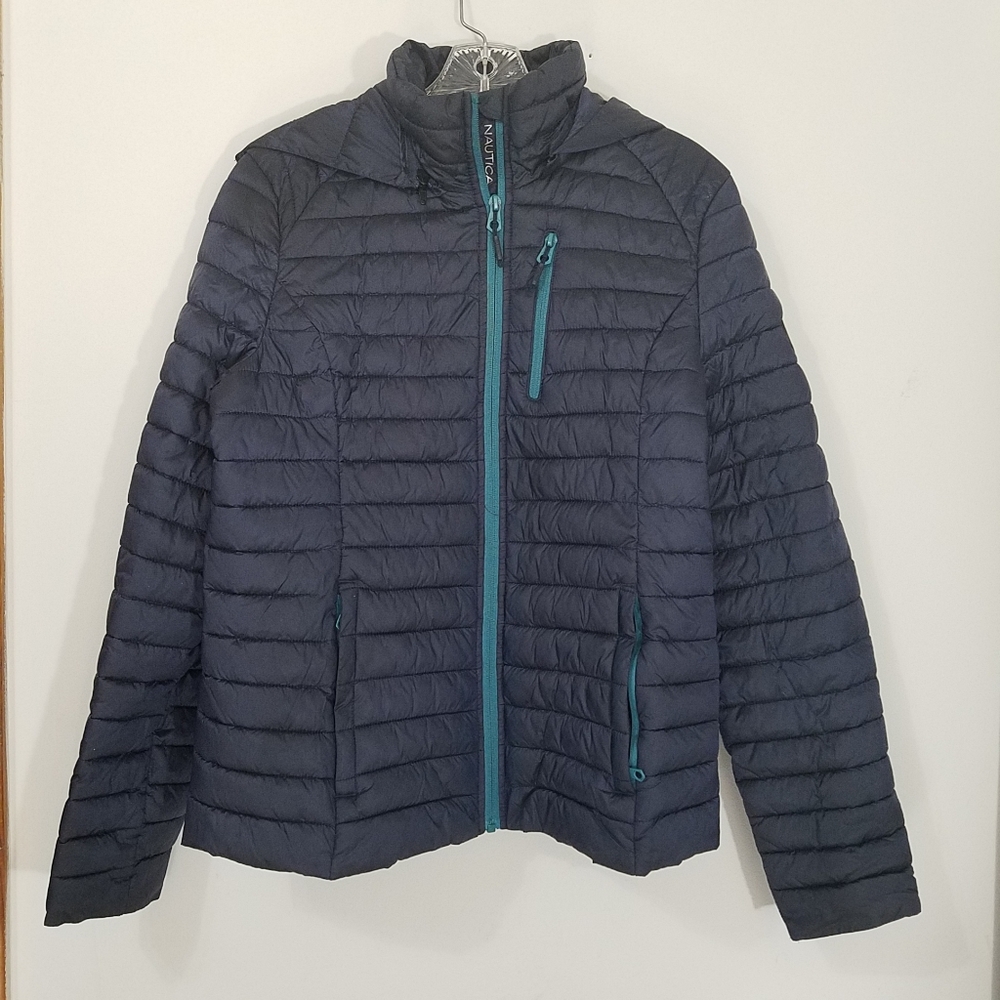 Nautica Light weight quilted  puffer jacket M
